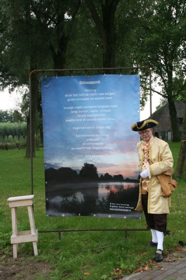 Marcel Vaandrager is dorpsdichter van Werkendam
